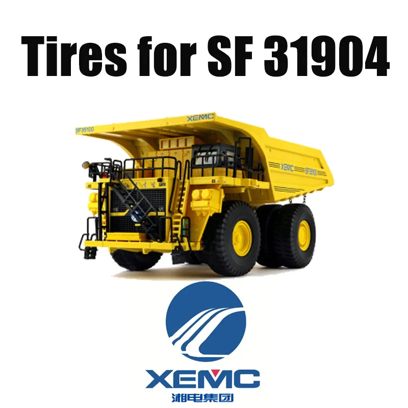 30.00R51 ยาง OTR สำหรับการขุดขนาดใหญ่สำหรับรถบรรทุกขนาดใหญ่ XEMC SF31904