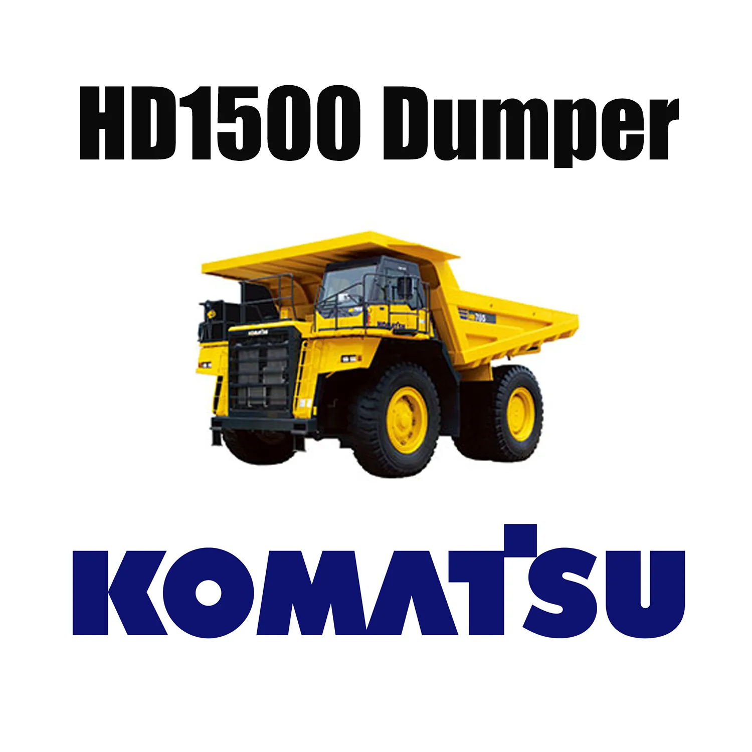 KOMATSU HD1500 รถบรรทุกกลไกพอดีกับยาง EarthMover พิเศษ 33.00R51