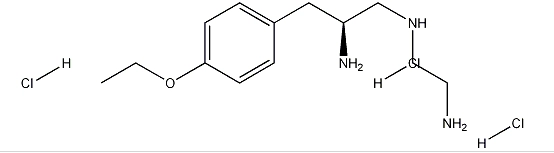 (S)-N1-(2-อะมิโนเอทิล)-3-(4-เอทอกซีฟีนิล)โพรเพน-1,2-ไดเอมีน.3HCl