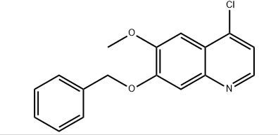 7-เบนซิลออกซี-4-คลอโร-6-เมทอกซี-ควิโนลีน