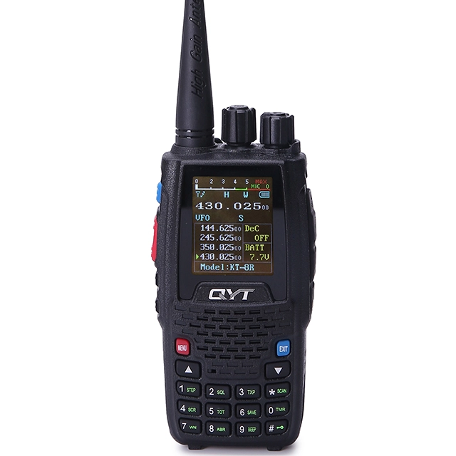 VHF UHF quad band walkie talkie วิทยุแฮม