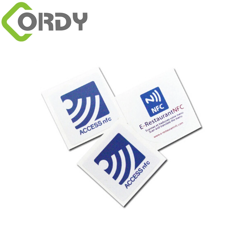 13.56MHz ISO14443A กระดาษแท็ก NFC NTAG215 /NTAG216/NTAG213 สติกเกอร์ฉลาก RFID