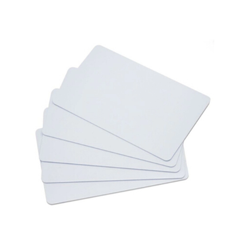 PVC สีขาวล้วน 13.56MHz MIFARE Classic EV1 1K MIFARE S50 card