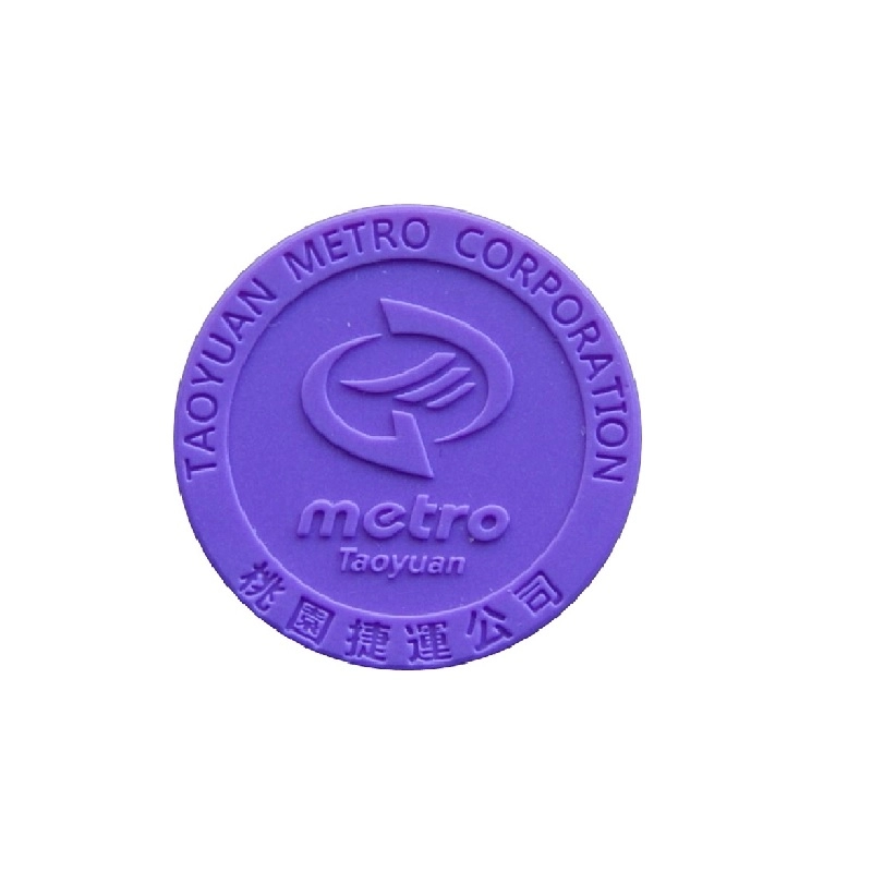 ABS RFID ทนทาน 13.56MHz 125KHz token สำหรับรถไฟใต้ดิน Subway หรือคาสิโน