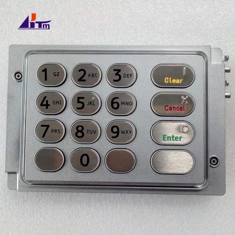 ชิ้นส่วนเครื่อง ATM NCR 66XX USB EPP Keyboard 445-0745408