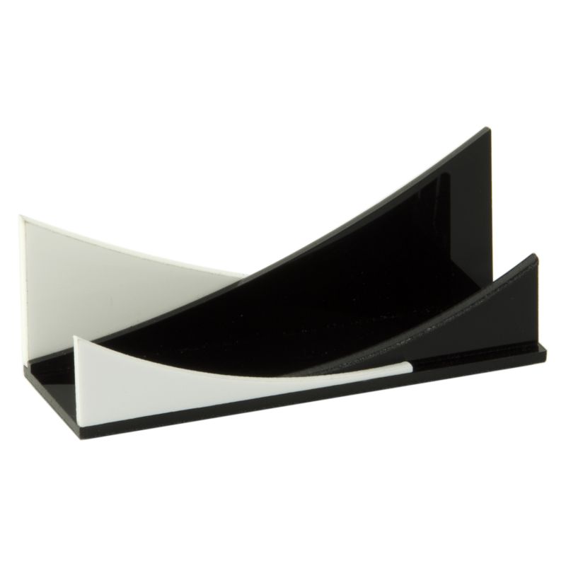 Acrylic business card holder