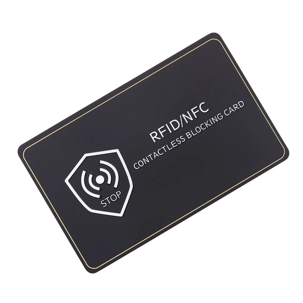 RFID 13.56MHz NFC Blocking Cards การ์ดติดขัดสำหรับบัตรเครดิต บัตรธนาคาร