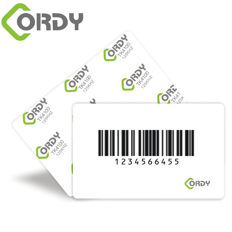 บัตรบาร์โค้ดบัตรคู่ RFID