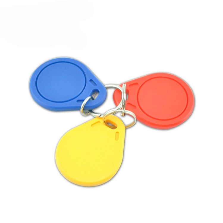 สีที่กำหนดเอง RFID 13.56MHz MF classic Desfire 1k 4k Keyfob