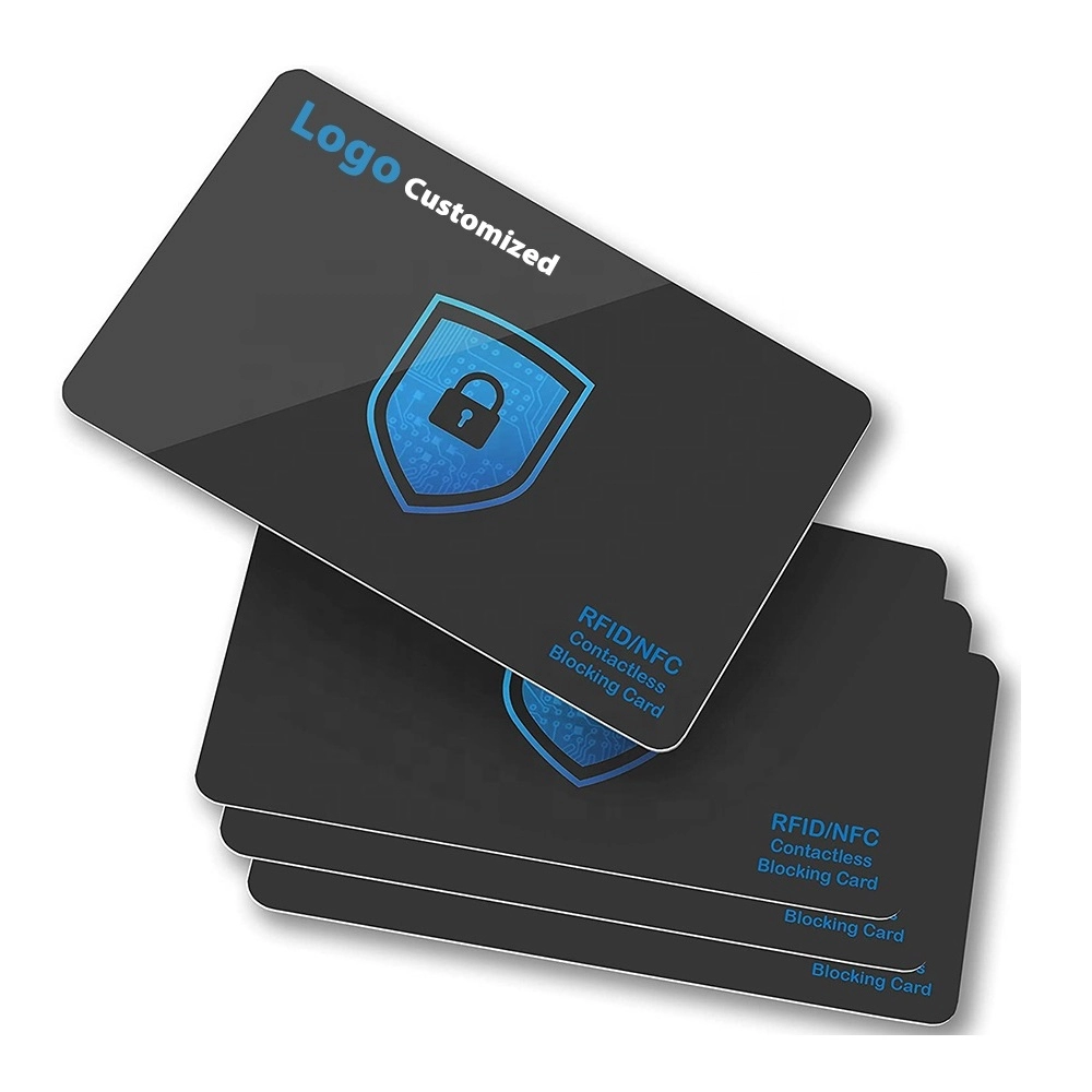 RFID 13.56MHz NFC Blocking Cards การ์ดติดขัดสำหรับบัตรเครดิต บัตรธนาคาร