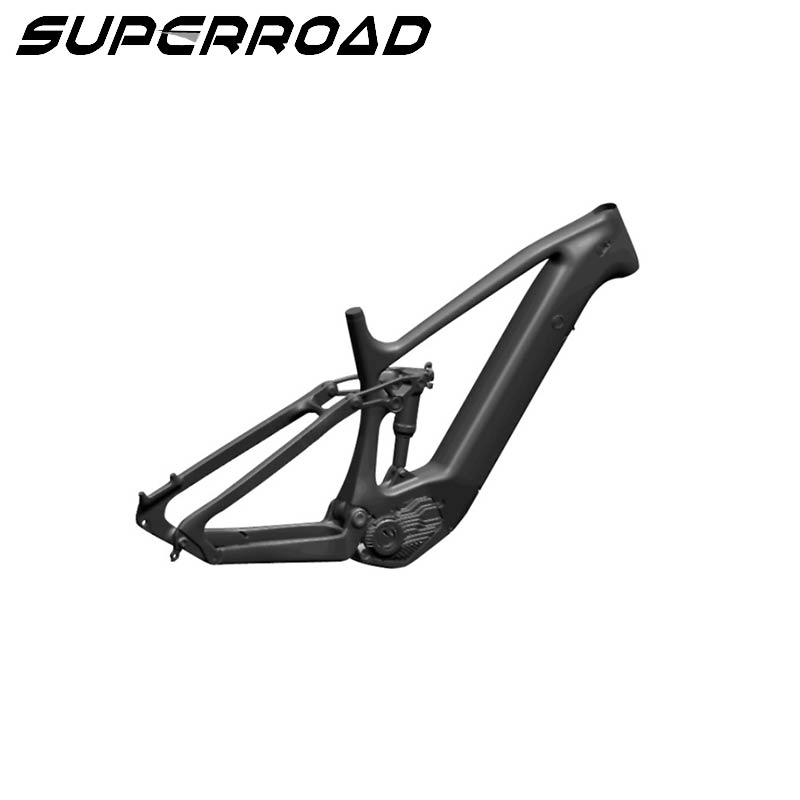 Superroad E Bike โช๊คเฟรมคาร์บอน Toray Enduro Frame Fork