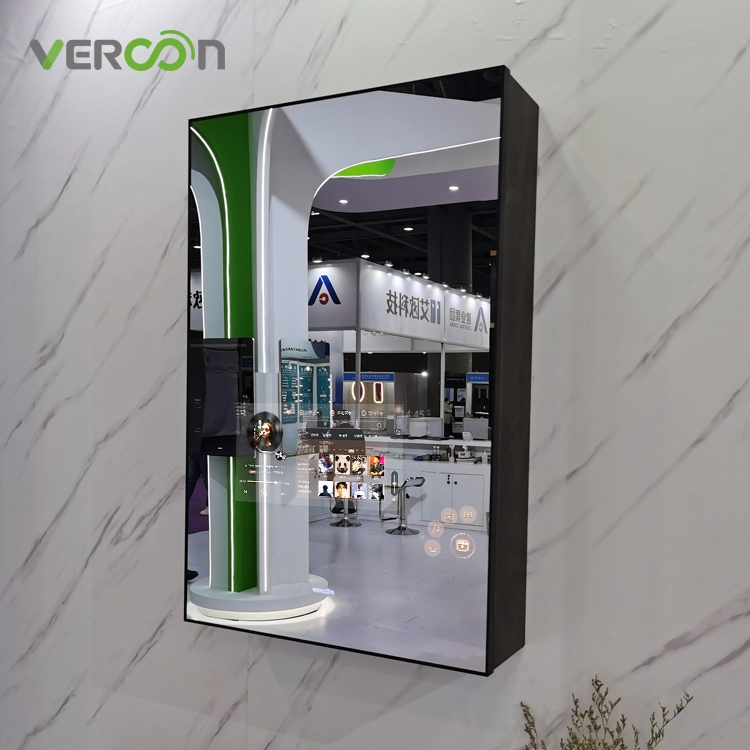 Vercon Led Mirror Medicine Cabinet ตู้กระจกอัจฉริยะสำหรับ Villa