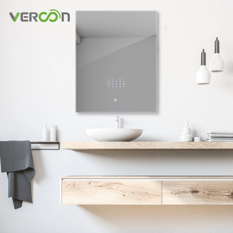 Vercon กระจกวิเศษห้องน้ำ Android 11 OS ล่าสุดพร้อมการออกแบบแบ็คไลท์