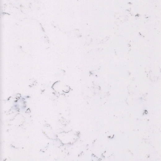 OP6304 Tiny Grain Carrara เคาน์เตอร์หินควอตซ์สีขาวคอมโพสิตด้านบน