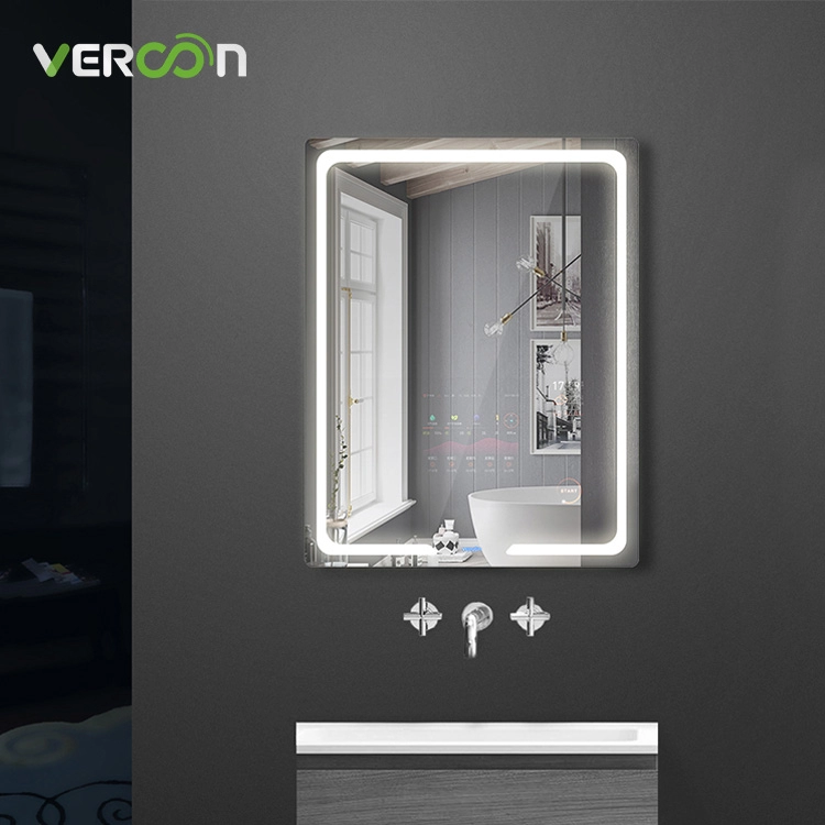 2021 ขายร้อน Vercon กระจกห้องน้ำเรืองแสง
