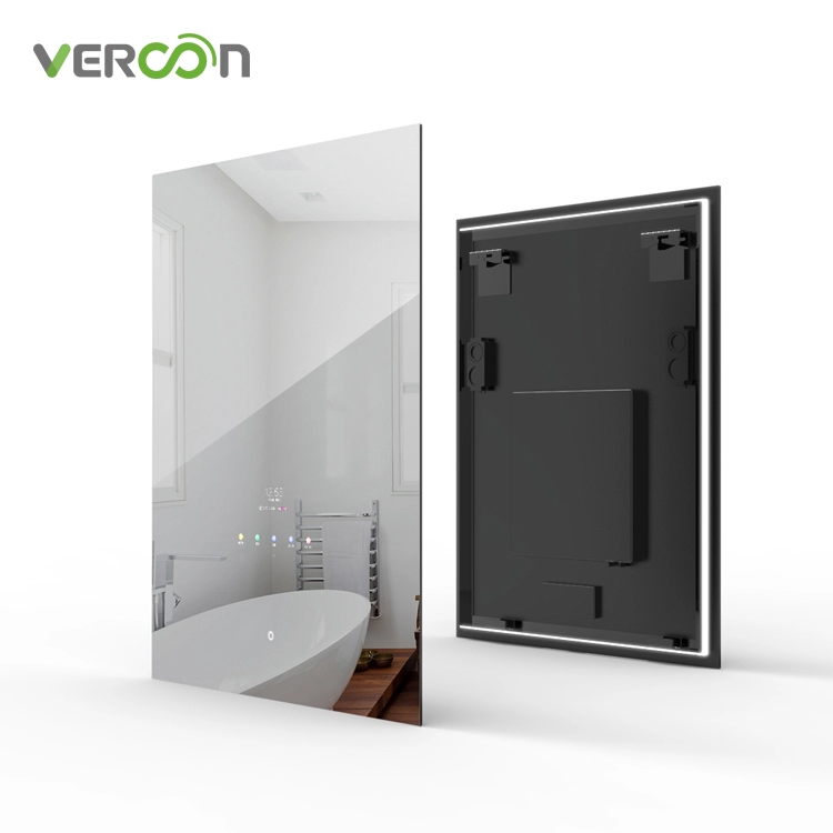 Vercon กระจกวิเศษห้องน้ำ Android 11 OS ล่าสุดพร้อมการออกแบบแบ็คไลท์