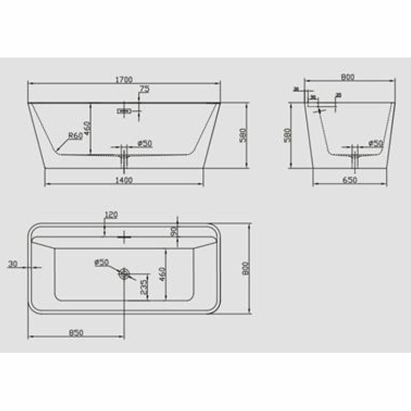 bathroom_freestand_acrylic_bathtub_Freistehende_Badewanne_Acryl_vrijstaand_bad_van_acryl_NEUNAS_AT197D-1