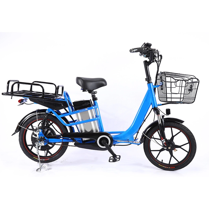 350w E Cycle จัดส่งอาหาร Cargo Ebike รถจักรยานไฟฟ้าสำหรับผู้ใหญ่