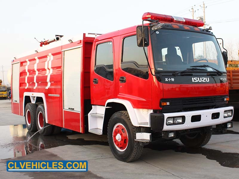 ISUZU 16000ลิตรถังดับเพลิงรถบรรทุกต่อสู้ยานพาหนะ