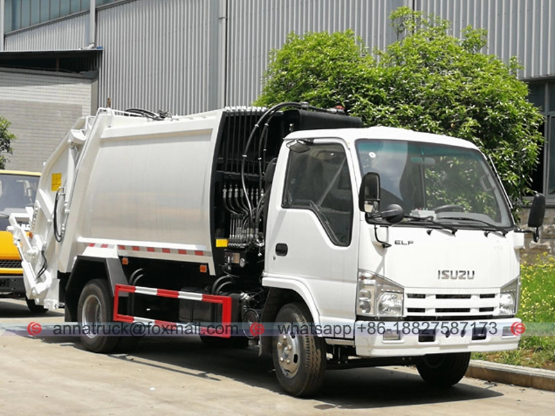 4cbm รถขนขยะอัด ISUZU