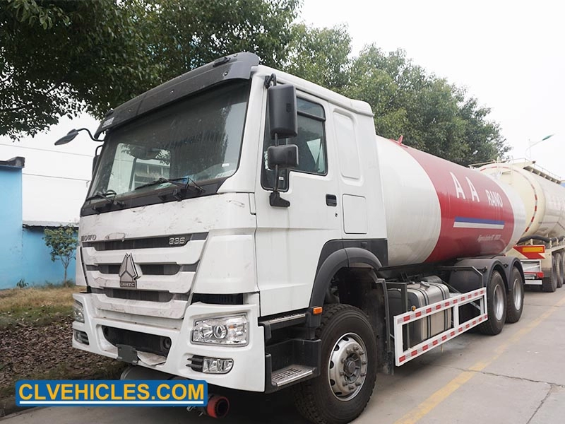 Howo 25000 ลิตร lpg road tanker