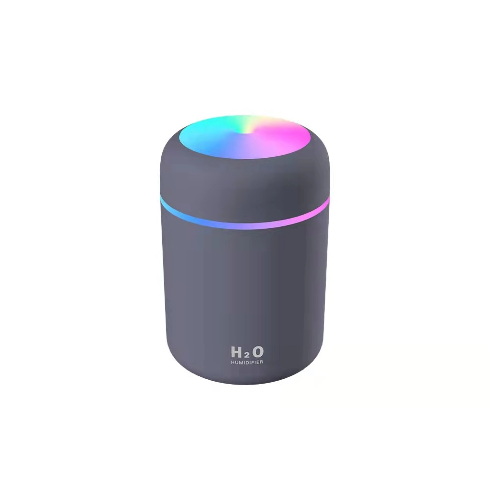 USB 300ml แบบพกพาที่มีสีสัน Mini Humidifier Essential Oil Diffuser