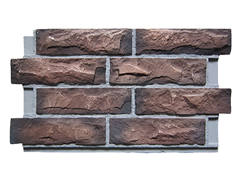 การติดตั้งอย่างรวดเร็วของ Faux Brick Wall Panel