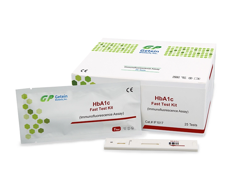 ชุดทดสอบอย่างรวดเร็ว HbA1c (การทดสอบอิมมูโนฟลูออเรสเซนส์)