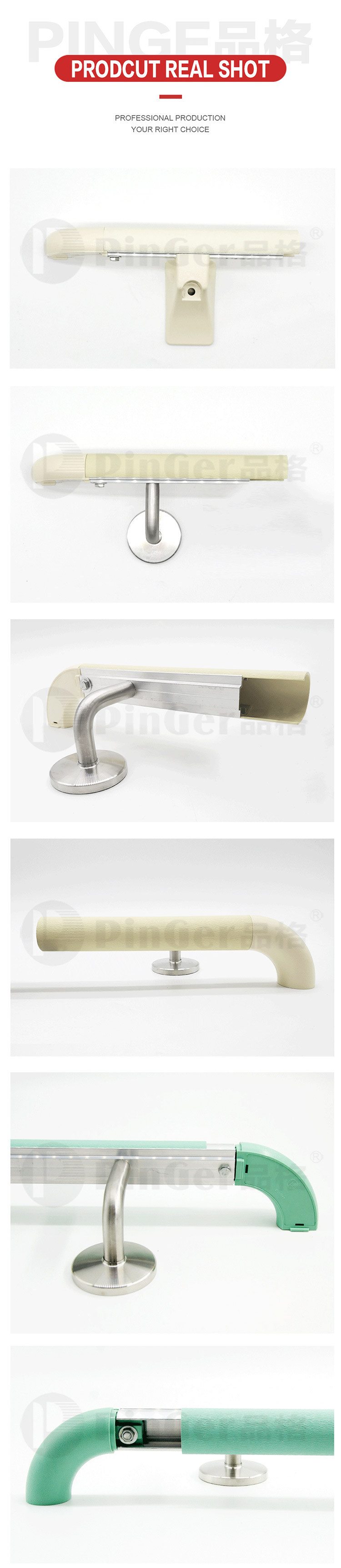 Mini handrail aluminum wall raillings