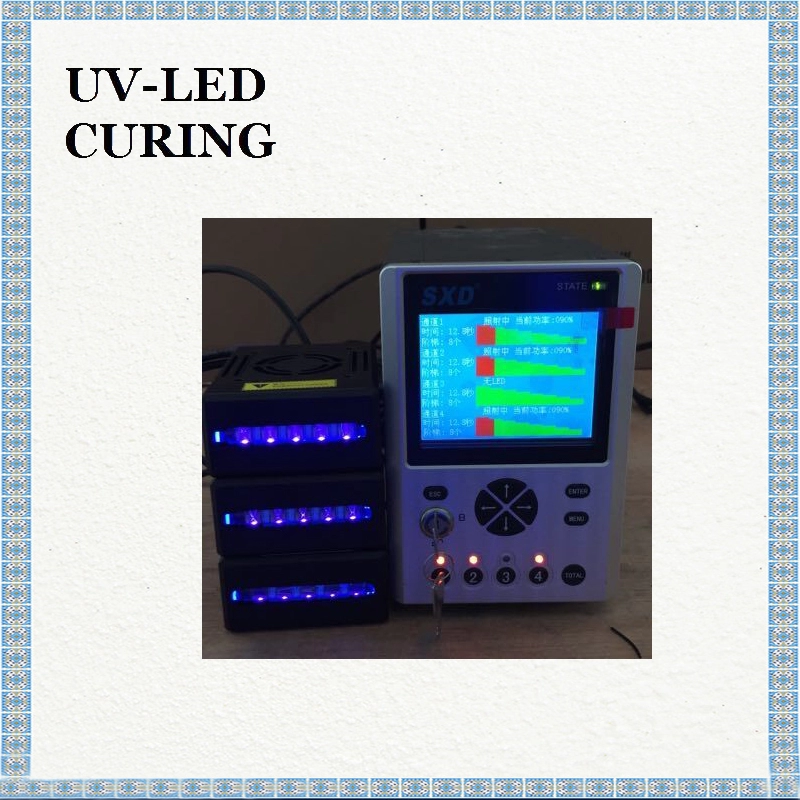 กาวยูวีบ่มเร็ว UV LED แหล่งกำเนิดแสงเชิงเส้น 5 * 50 มม. 365nm หมึกบ่ม