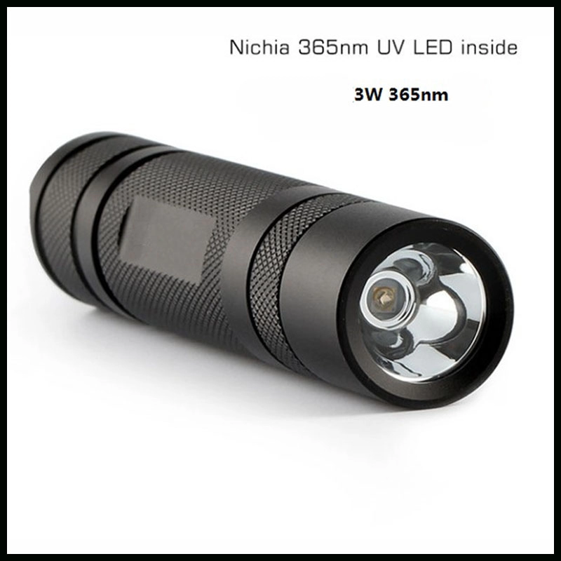 ไฟฉาย LED UV NICHIA 365nm 3W