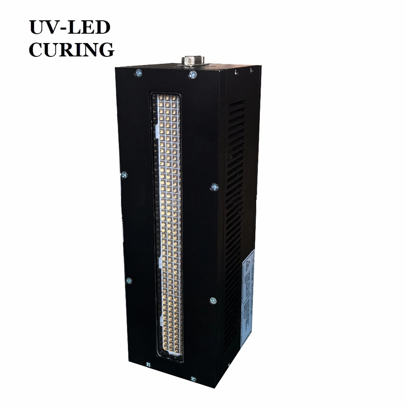 UV-LED CURING เครื่องทำน้ำเย็นพลังงานสูง 395nm LED UV Curing Lamp ที่กำหนดเอง