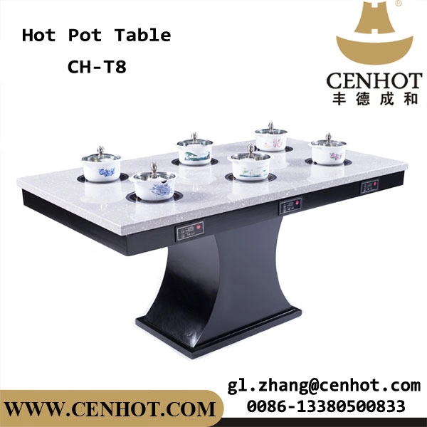 CENHOT โต๊ะหม้อไฟที่สร้างขึ้นสำหรับร้านอาหารโดยใช้