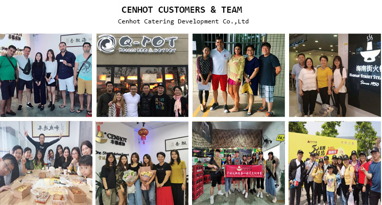 ลูกค้าและทีมงานของ CENHOT