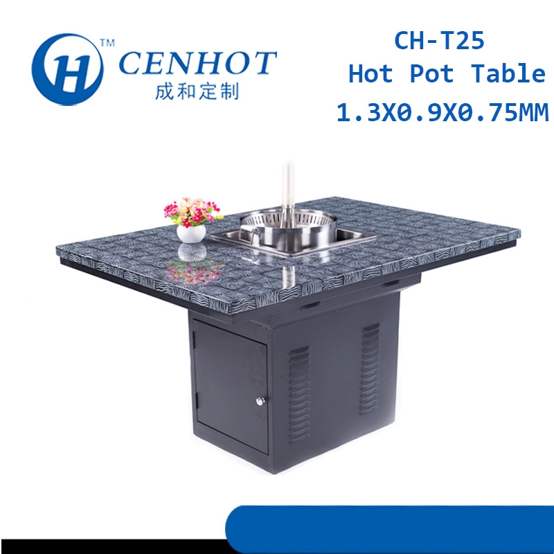 ผู้ผลิตโต๊ะหม้อไฟสี่เหลี่ยมจีน - CENHOT