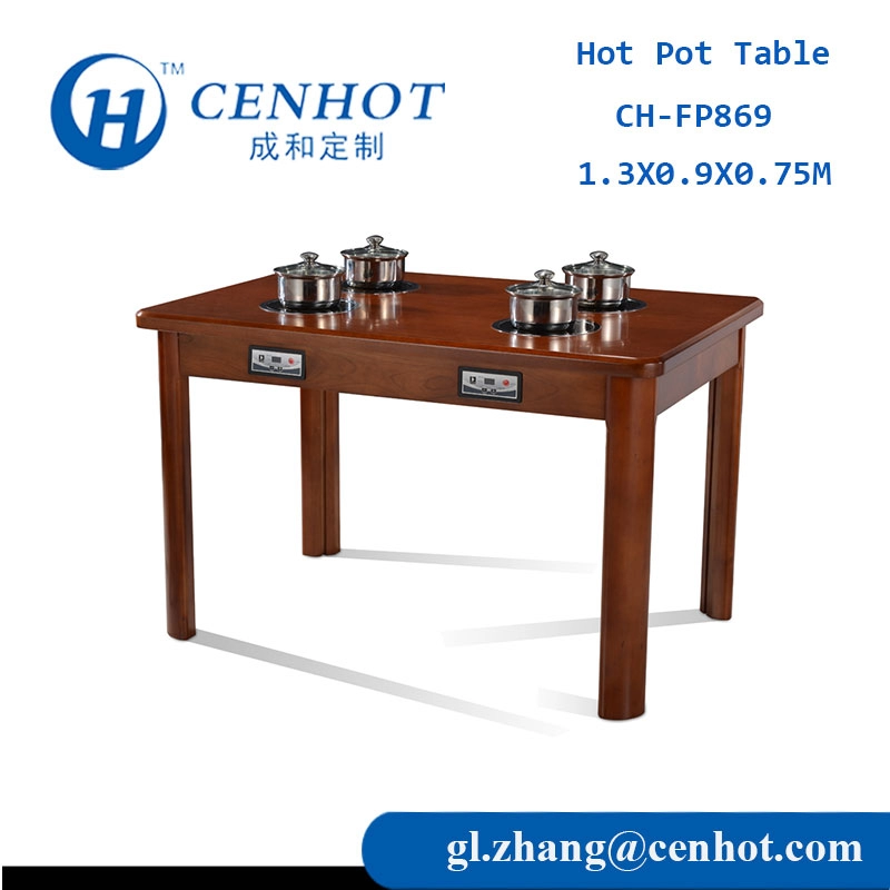 โต๊ะหม้อไฟไม้,โต๊ะหม้อไฟสี่เหลี่ยม ผู้ผลิต - CENHOT
