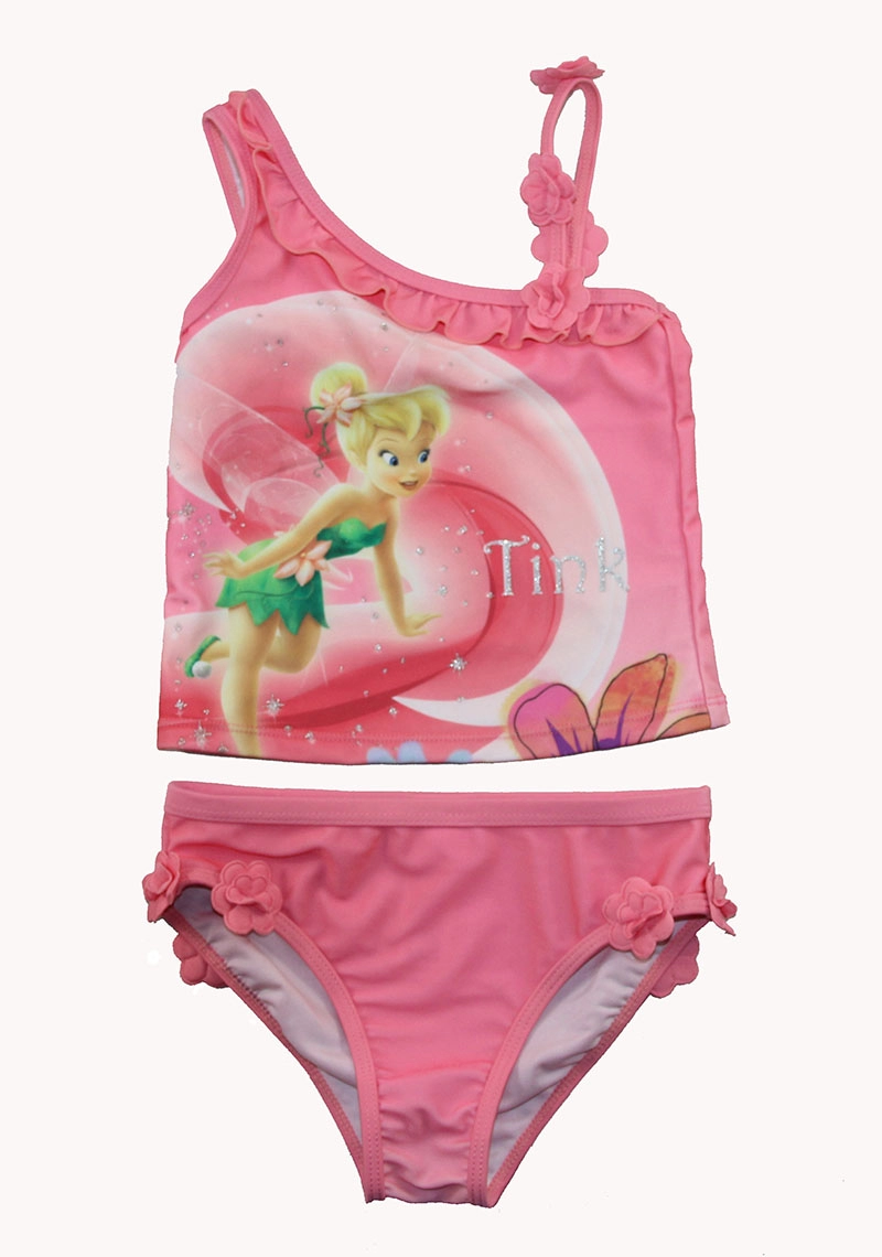ชุดว่ายน้ำ Tankini ทูพีซสีชมพู Disney Fairies Girls