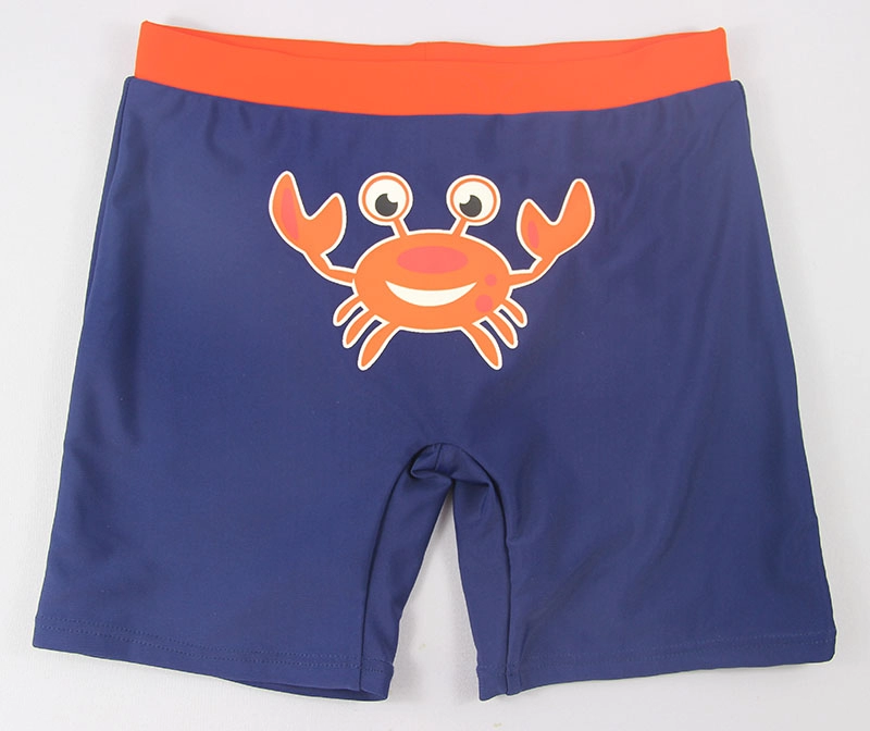 กางเกงว่ายน้ำขาสั้น Navy Crab Boys
