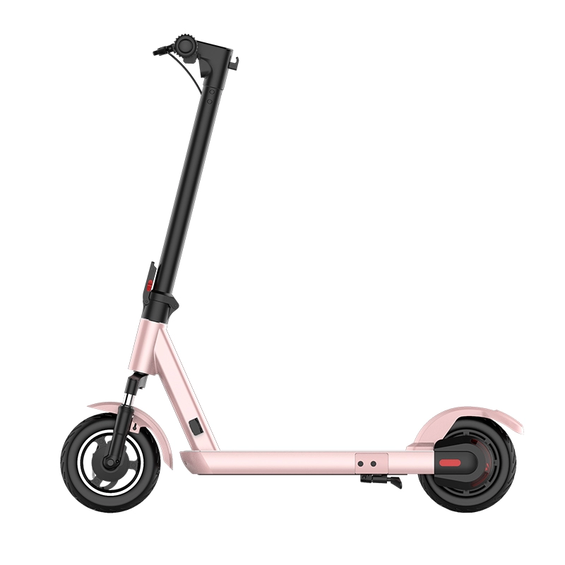 Kuickwheel S1-C PRO สกู๊ตเตอร์ไฟฟ้าสำหรับผู้ใหญ่พับได้ Pink Women's Scooter