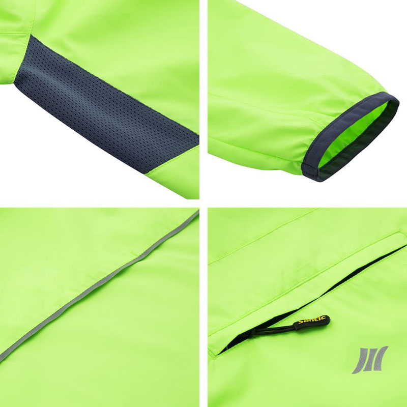 long sleeve windbreaker for men