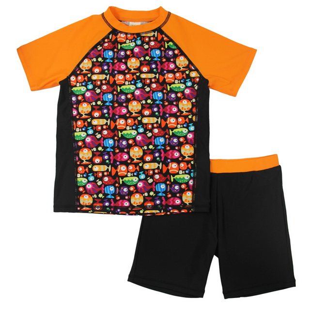 Boys rashguard sets supplier