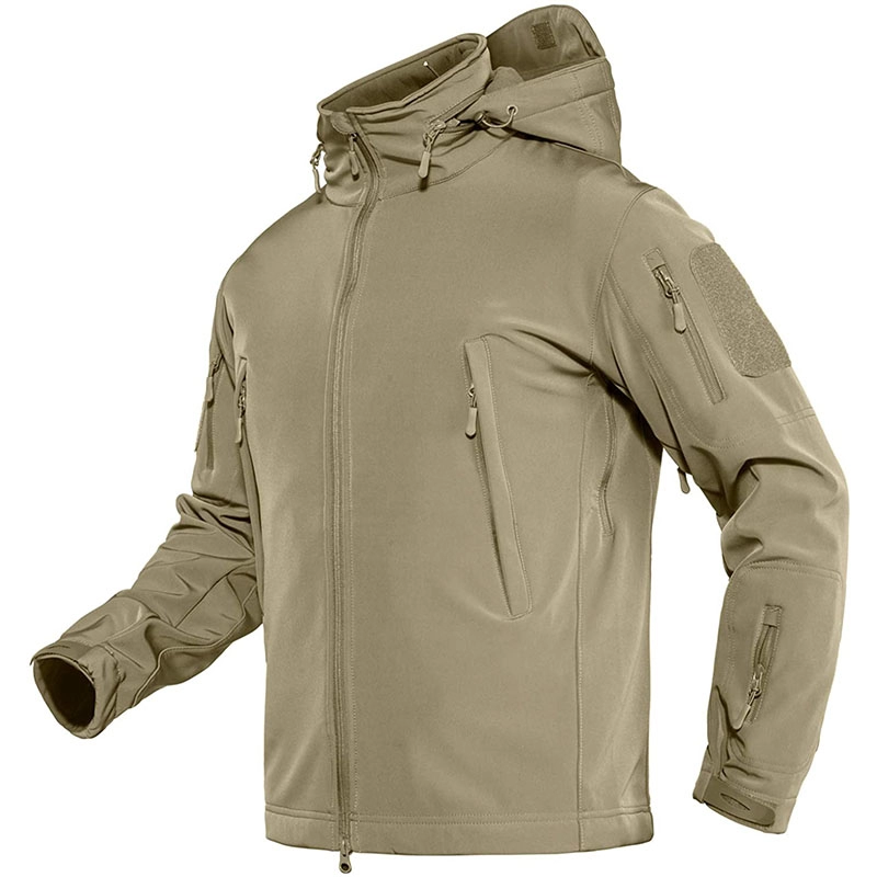 เสื้อแจ็คเก็ตทหารขนเป็ดคลุมด้วยผ้าแบบซ่อนยุทธวิธีสำหรับผู้ชาย