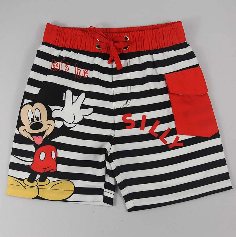 กางเกงขาสั้น Disney Mickey Mouse Striped Boys