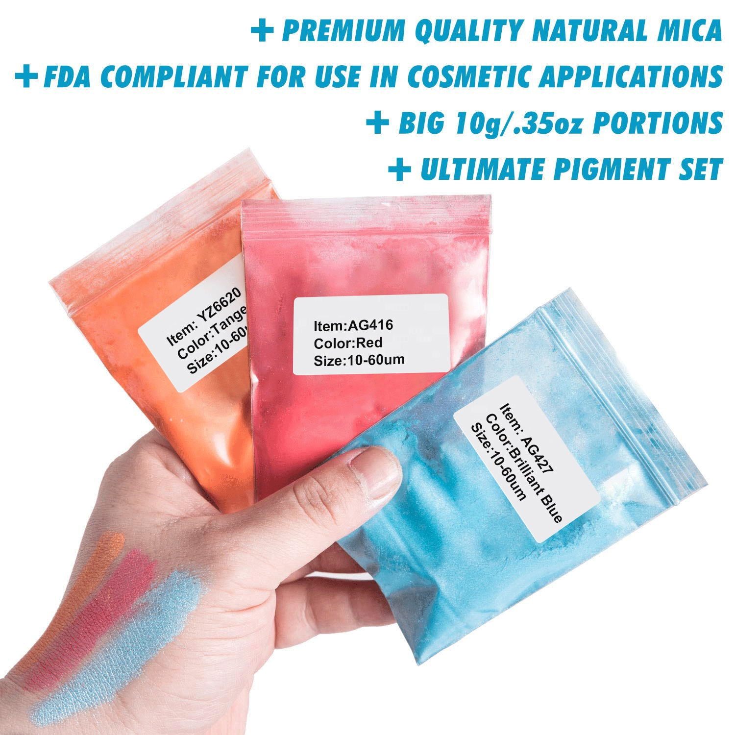 Epoxy Resin Color Pigment Metallic Pigment