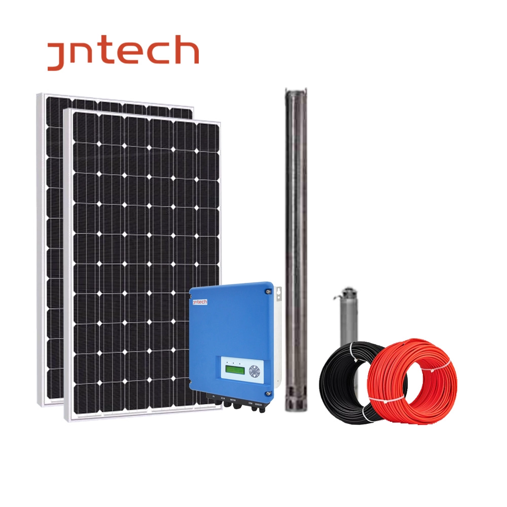ระบบปั๊มน้ำพลังงานแสงอาทิตย์ที่ผลิตโดย JNTECH