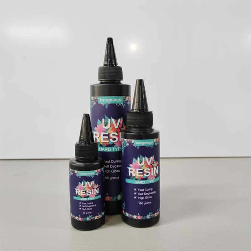 ปรับปรุง 200g Crystal Clear Ultraviolet Curing Epoxy Resin สำหรับการทำเครื่องประดับ DIY