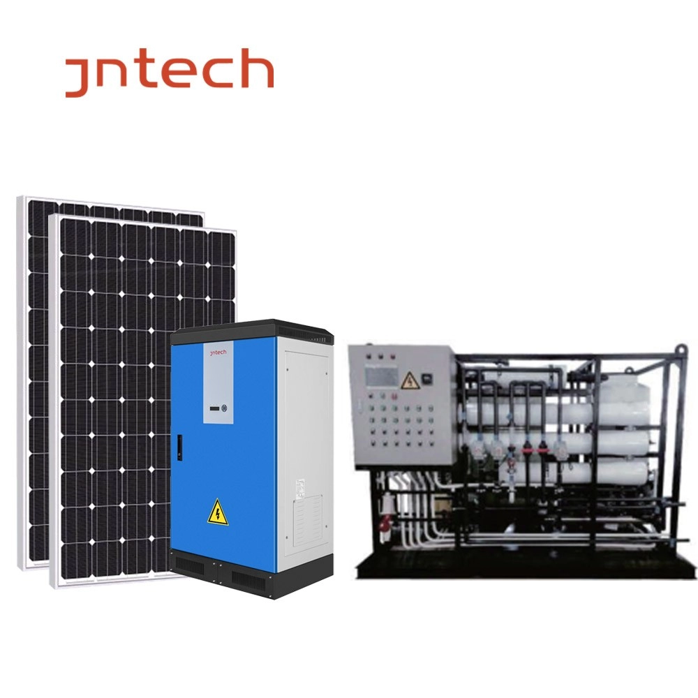 JNTECH ระบบบำบัดน้ำพลังงานแสงอาทิตย์ ทำความสะอาดน้ำกร่อย