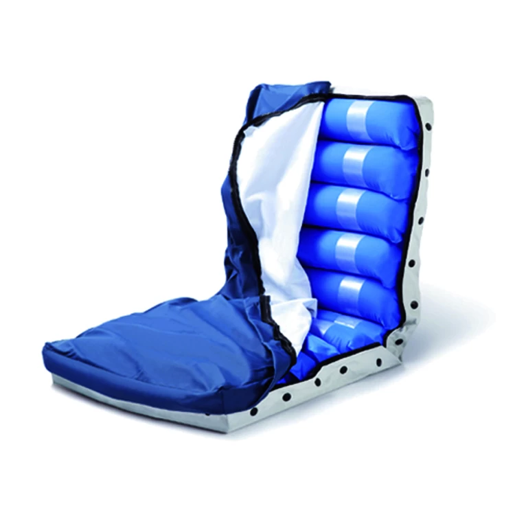 Custom zise oem comfort สลับความดัน anti bedsore ทางการแพทย์ inflatable pad ที่นั่งเก้าอี้รถเข็น air cushion