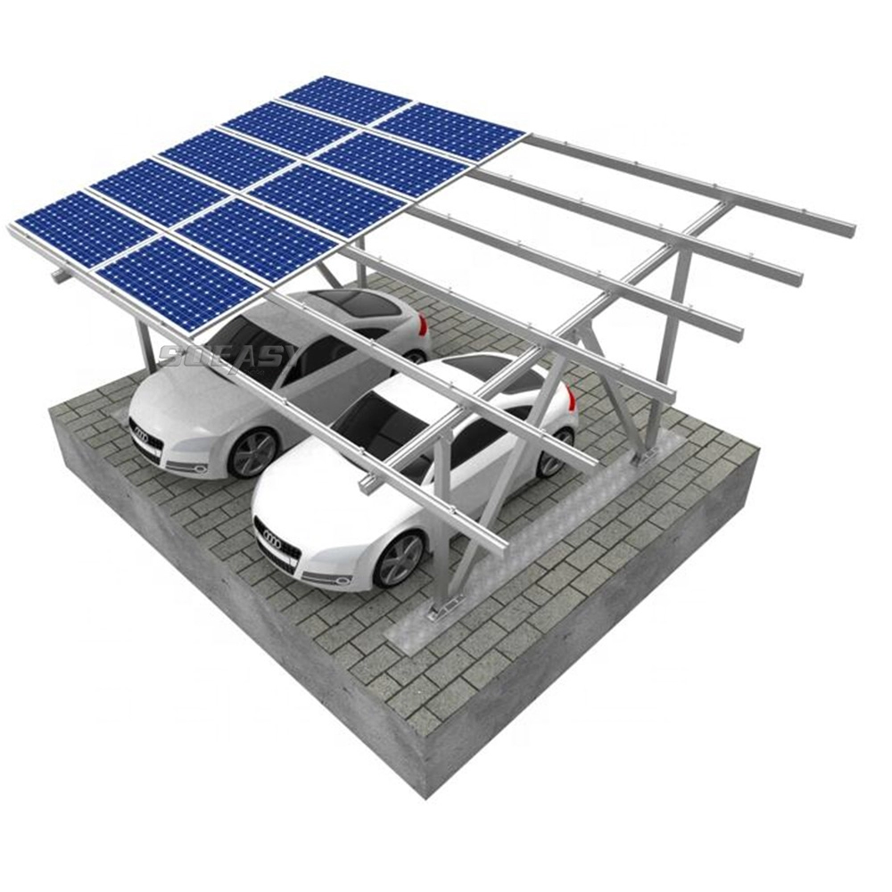 Pv Solar Car Parking Shed Carport สำหรับบ้าน