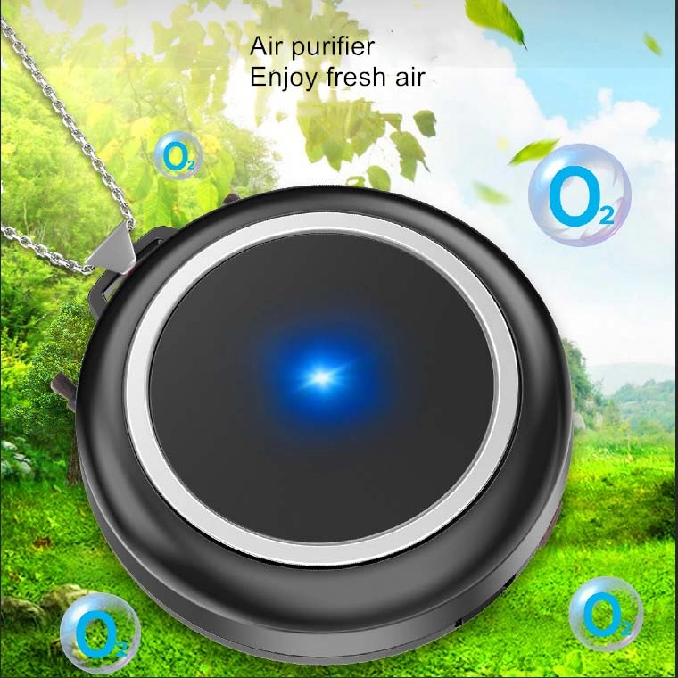 Mini Portable Air Freshner Ionizer สร้อยคอประเภทเครื่องฟอกอากาศ